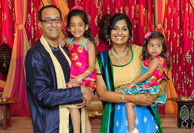 Vik Thapar family